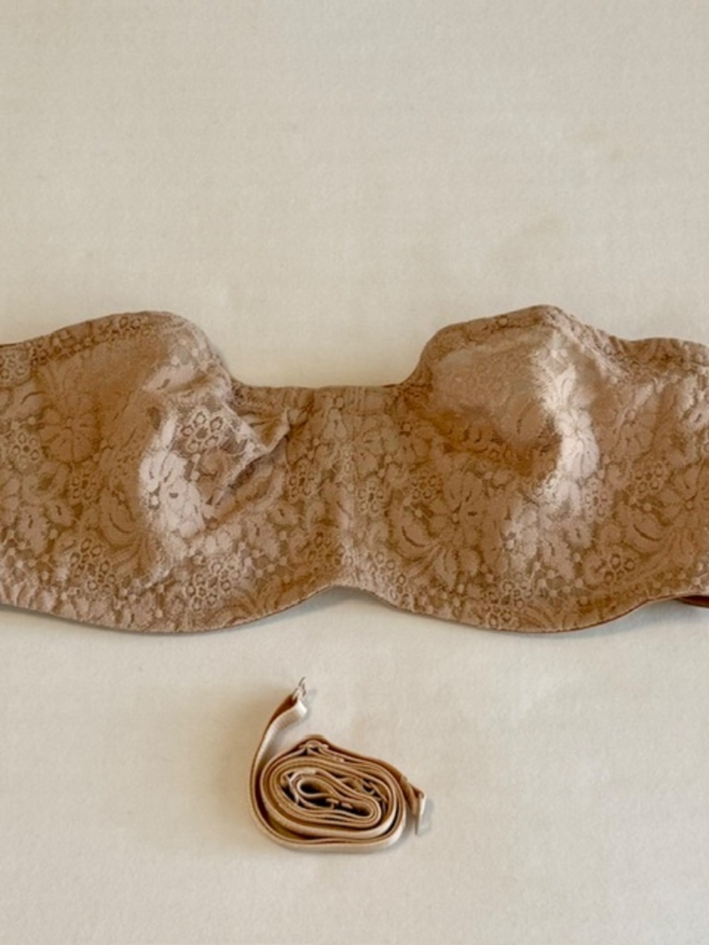 Wacoal Halo Strapless Bra Sand/Nude 36B